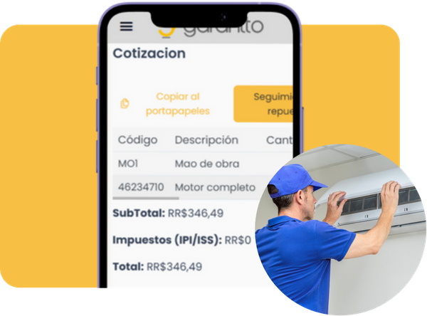Software reparo en campo